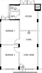 Blk 16 Eunos Crescent (Geylang), HDB 3 Rooms #621622911